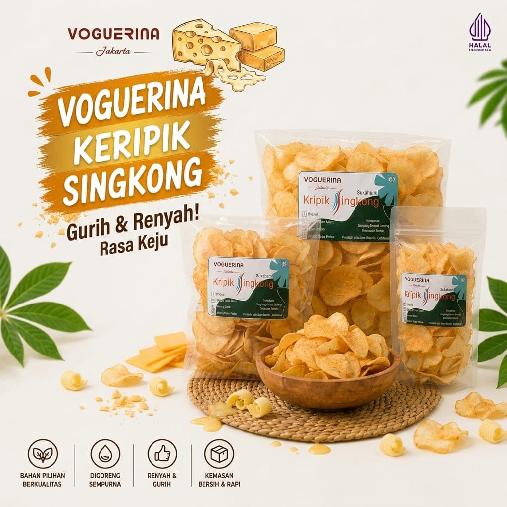 Keripik Singkong Keju