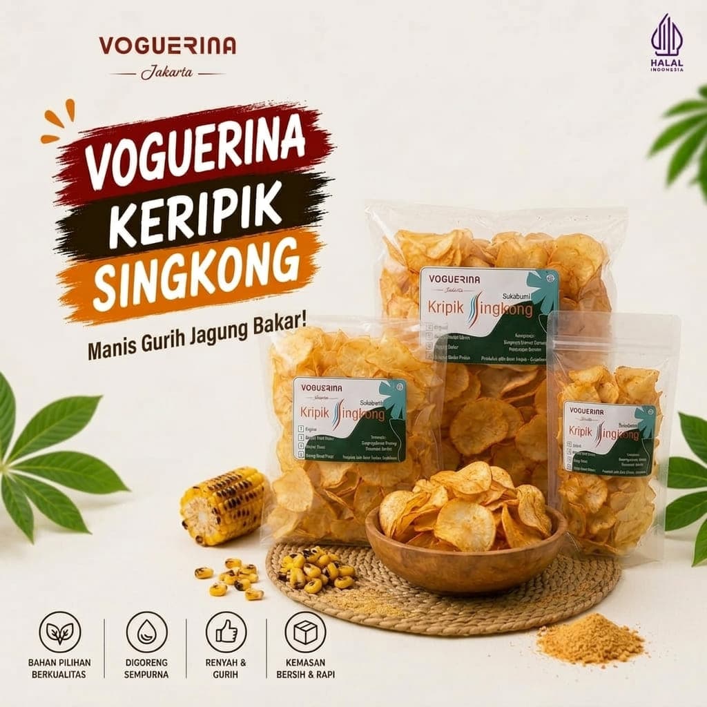 keripik singkong jagung bakar