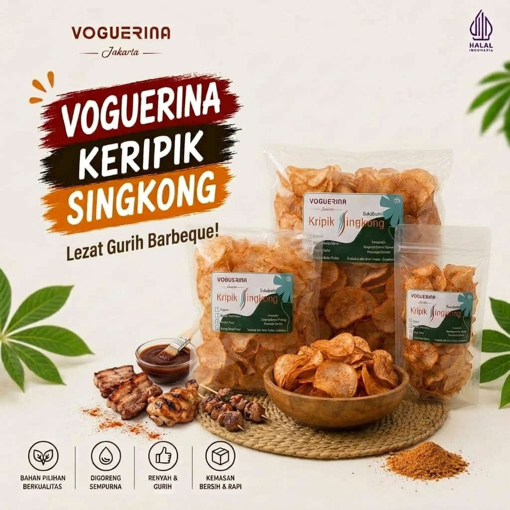 Kripik Singkong Barbeque