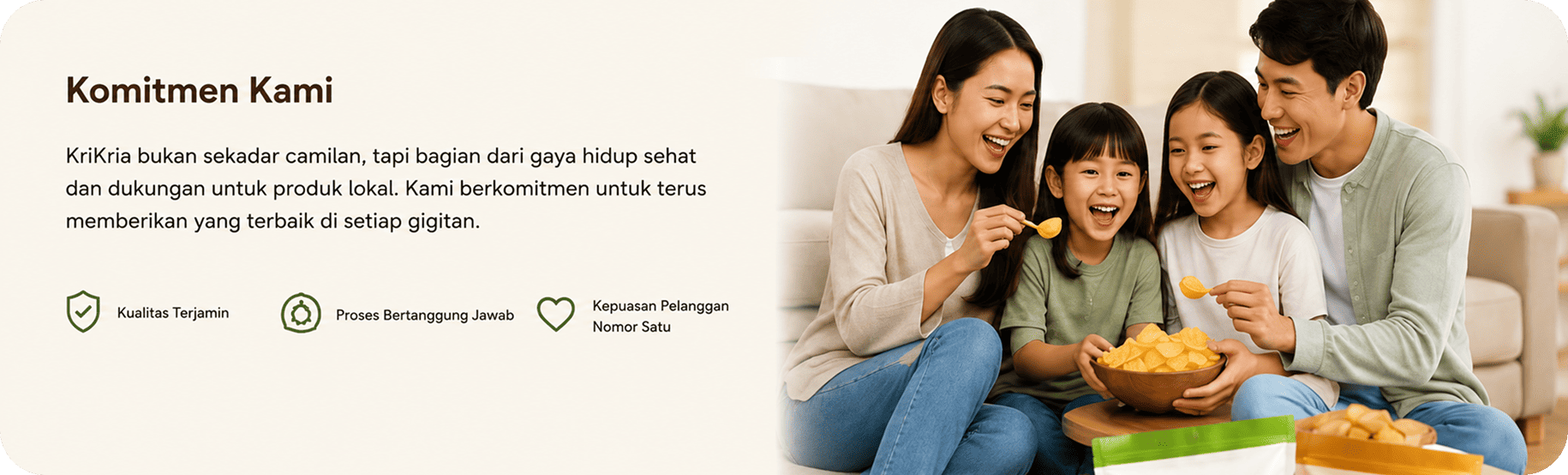 Komitmen Kami - Voguerina Jakarta